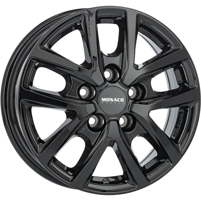 MONACO WHEELS CL2T Gloss Black 6,50x16 5x114,30 ET48,00