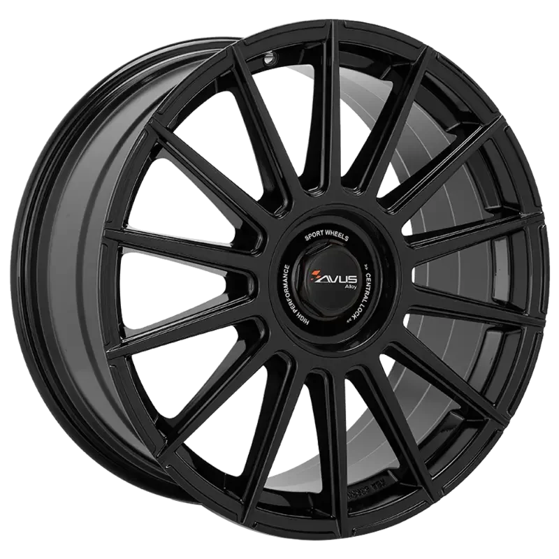 AVUS Racing AC-M09 - Black 8,50x19 5x112,00 / 5x120,00 ET45,00