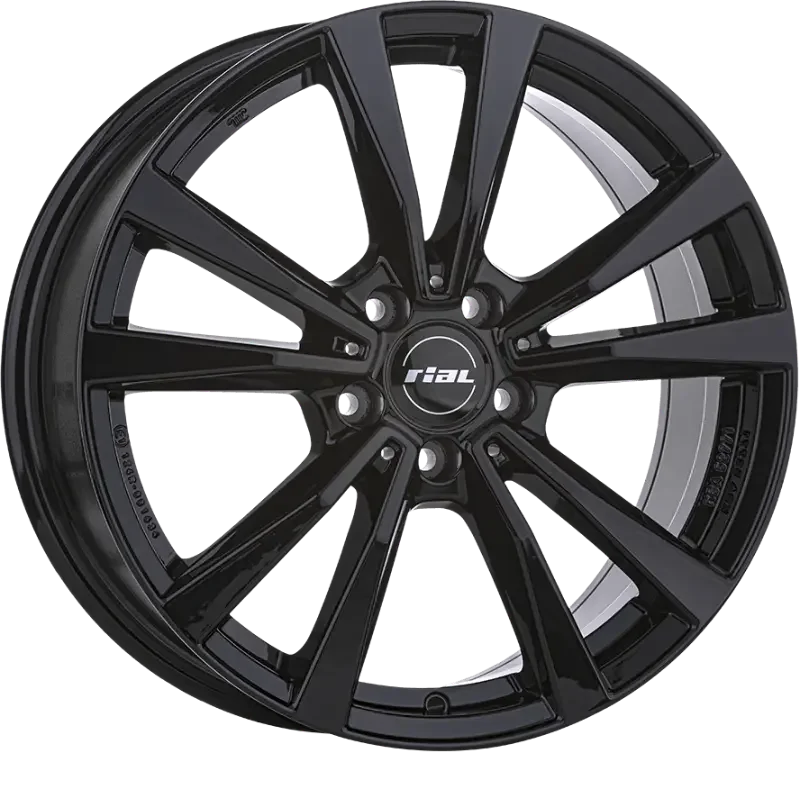 RIAL M12 Black Gloss 9,00x20 5x112,00 ET48,00