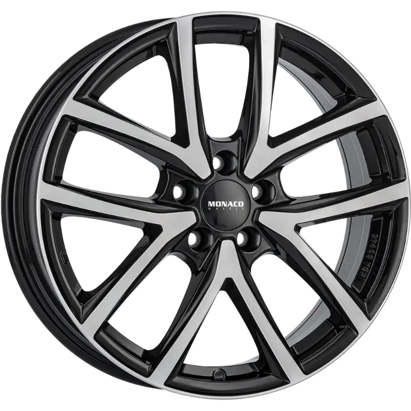 MONACO WHEELS CL2 Black Polished 6,50x16 4x108,00 ET25,00