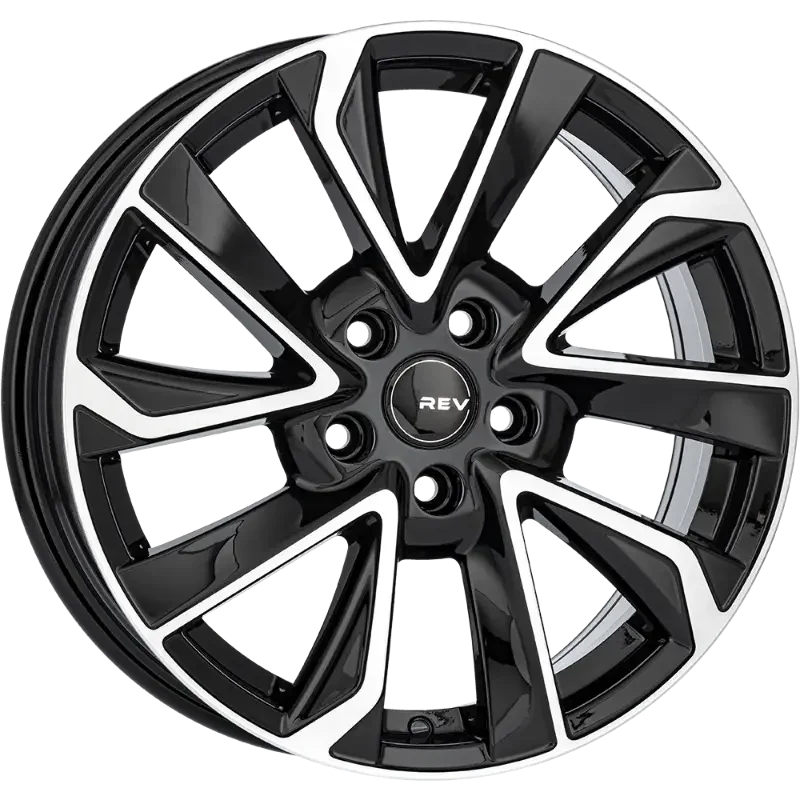 REVATIVO Orbit Black Polished 6,50x16 5x112,00 ET45,00