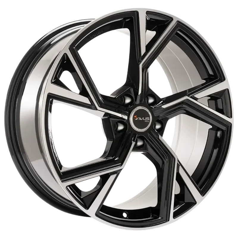 AVUS Racing AF20 - Black Polished 9,50x21 5x112,00 ET20,00
