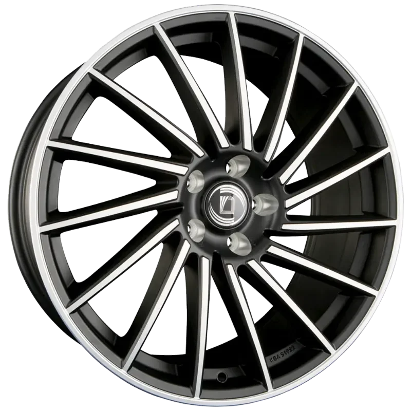 DIEWE BRIOSA BLACK MACHINED 8,50x19 5x114,30 ET48,00