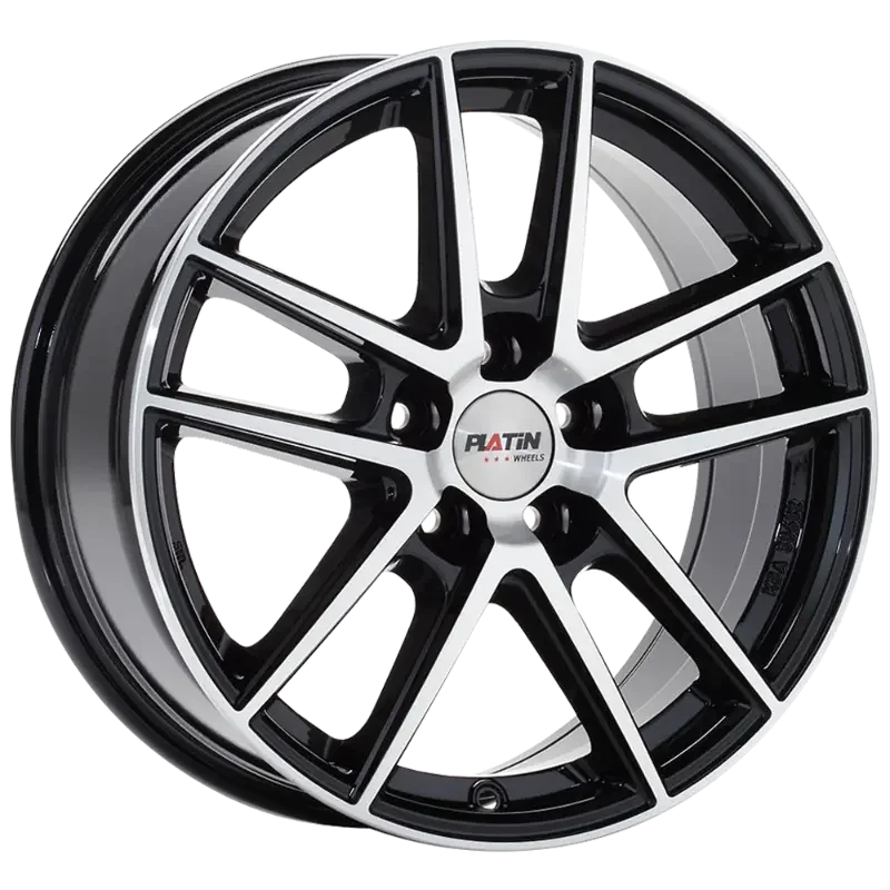 PLATIN Wheels P 73 Black Polished 8,00x18 5x112,00 ET35,00
