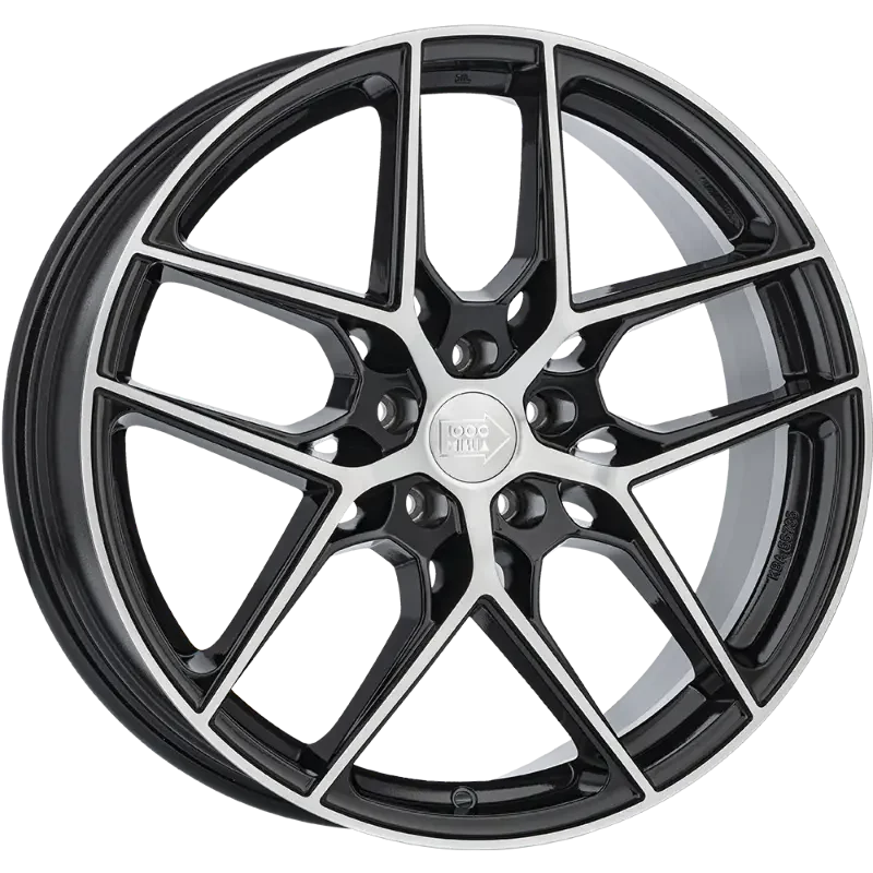 Mille Miglia MM1004 Black Polished 7,50x17 5x114,30 ET40,00