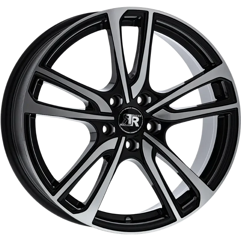 Racer WAVE LIGHT Black Polished 7,00x17 5x108,00 ET42,00