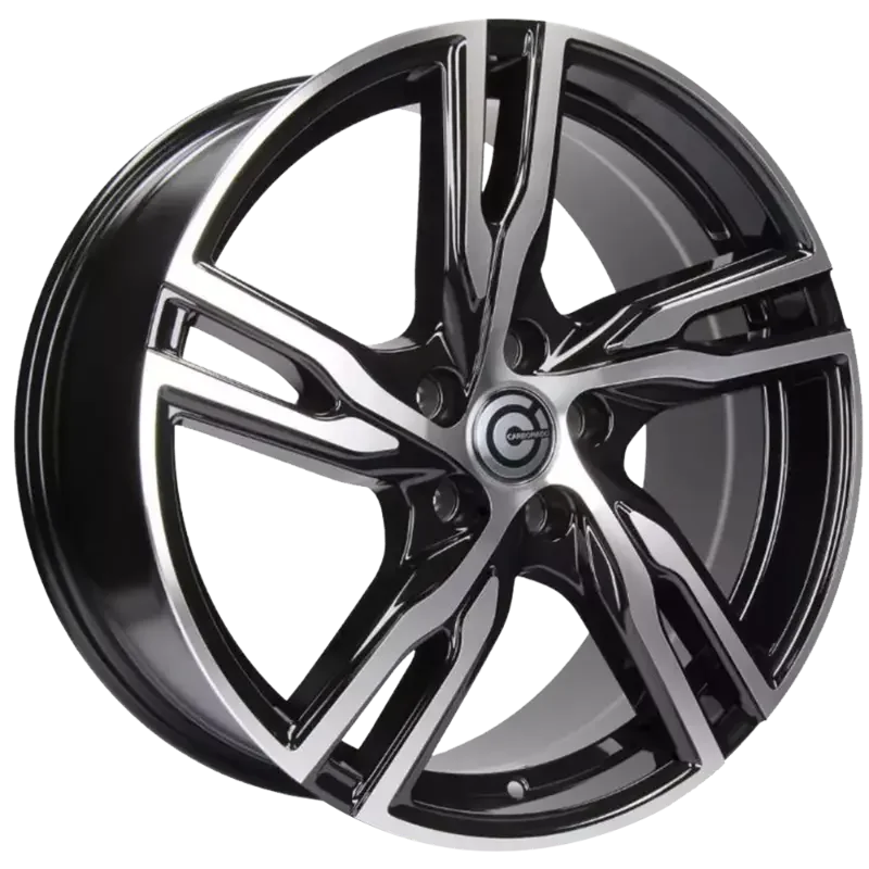 Carbonado Punch Black Polished 8,00x18 5x108,00 ET45,00