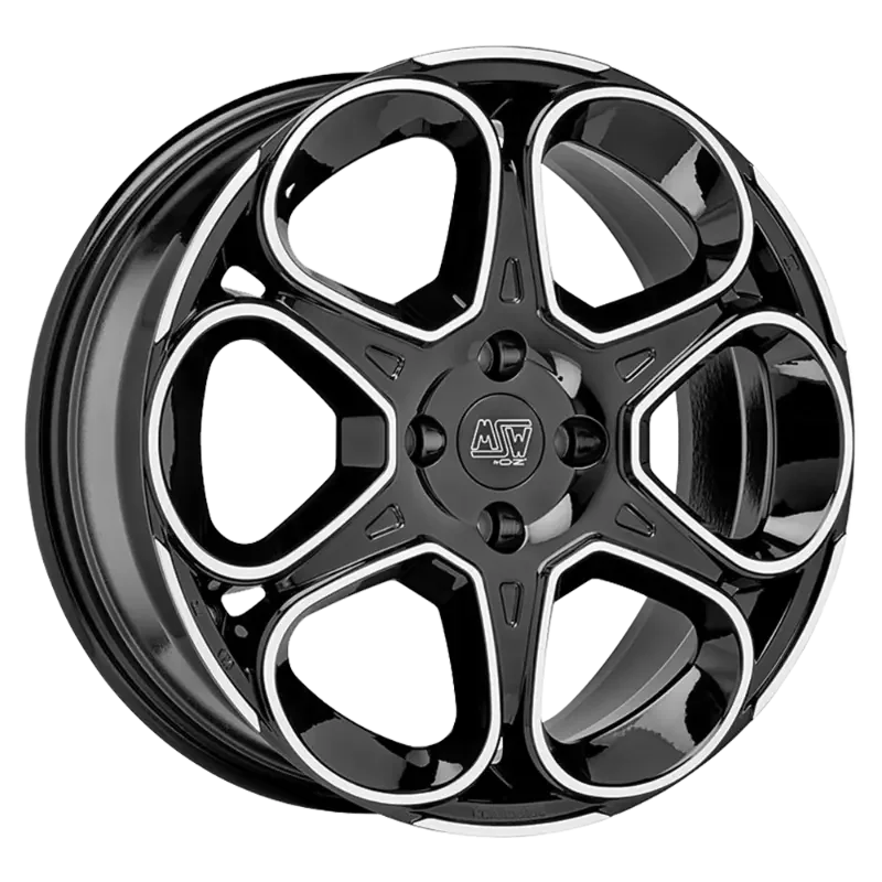 MSW 83 Black Polished 8,00x19 5x110,00 ET32,00