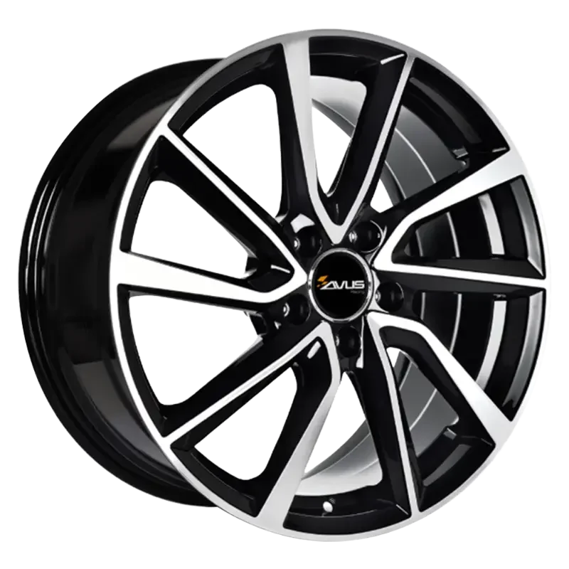 AVUS Racing AC-518RD1 - Black Polished 6,50x16 5x112,00 ET42,00