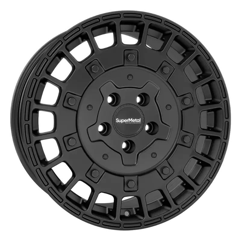 SuperMetal Rig Black matt 7,50x17 5x118,00 ET55,00