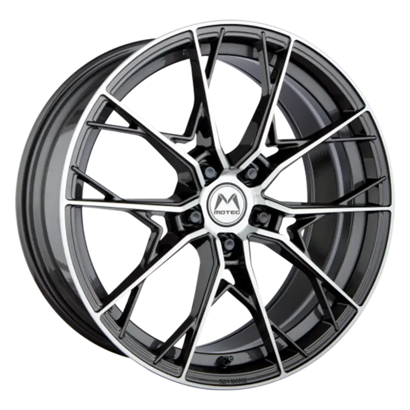 MOTEC Wheels MCR7-BLAZE Gunmetal Polished 8,50x19 5x112,00 ET30,00