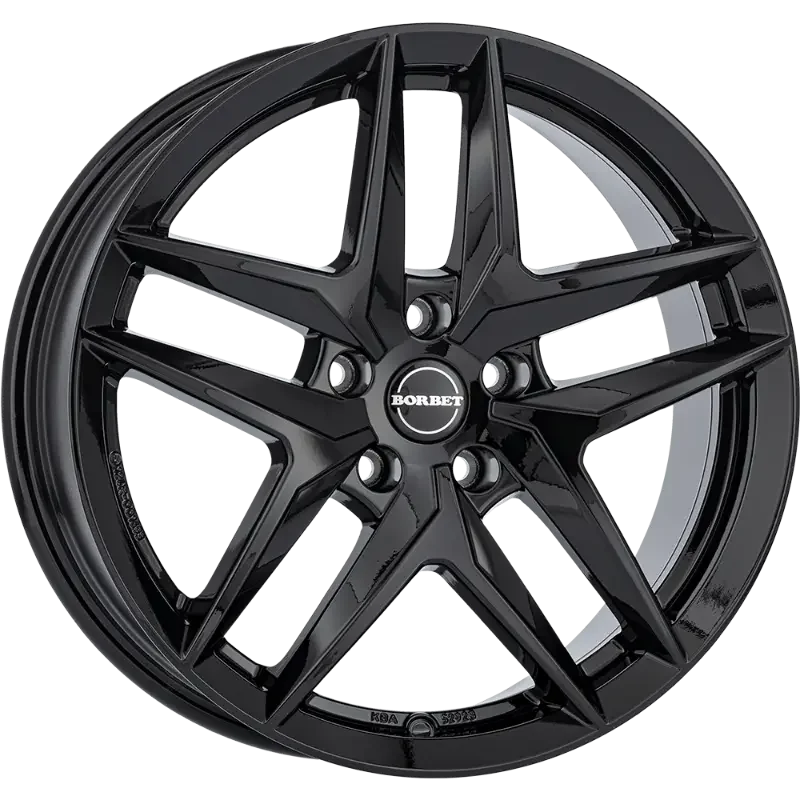 Borbet Z black glossy 7,50x17 5x112,00 ET29,00