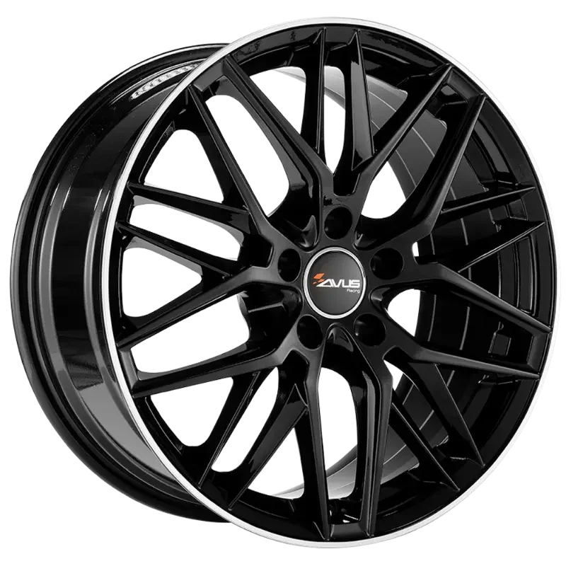 AVUS Racing AF19 - Black Polished Lip 7,50x17 5x112,00 ET42,00