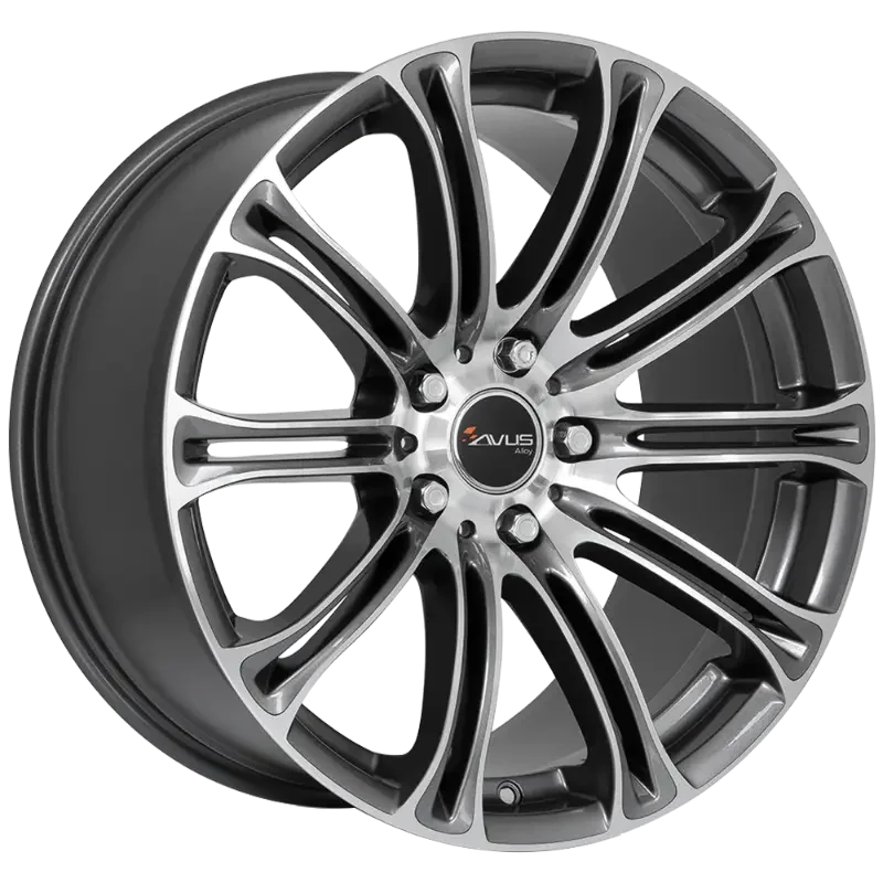 AVUS Racing AC-MB1 - Anthracite Polished 8,50x20 5x120,00 ET35,00