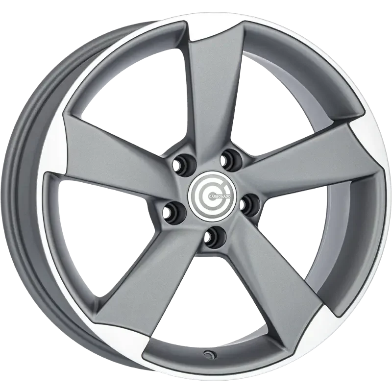 Carbonado Graphene Matt Anthracite Polished 8,00x18 5x112,00 ET30,00