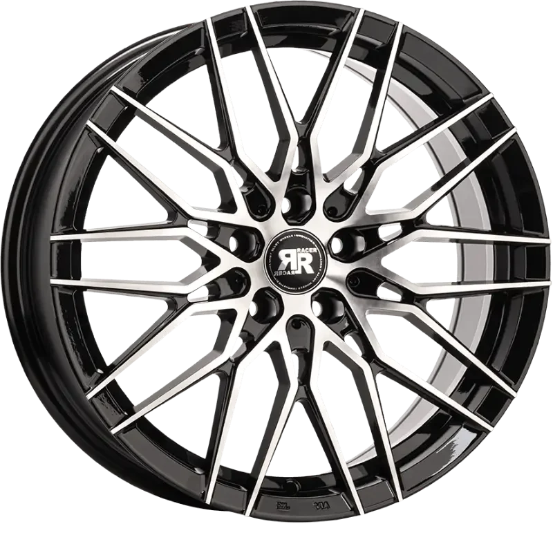 Racer Raptor Black Machined 7,00x16 5x108,00 ET40,00