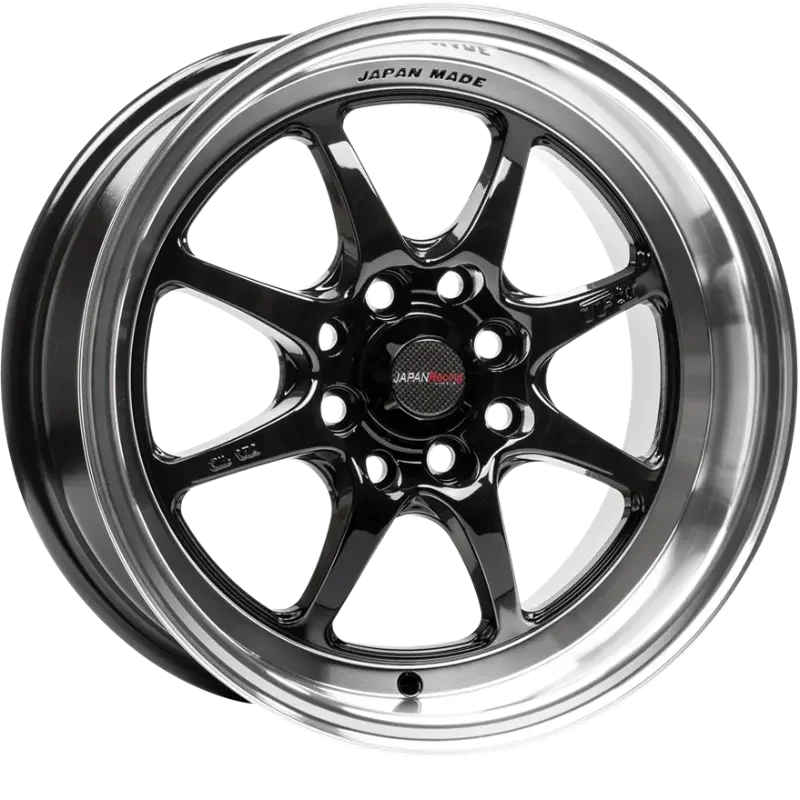 JR Wheels TF2 Black 7,50x15 4x100,00 / 4x114,30 ET30,00