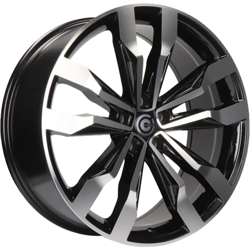 Carbonado Mountain Black Polished 8,00x18 5x112,00 ET45,00
