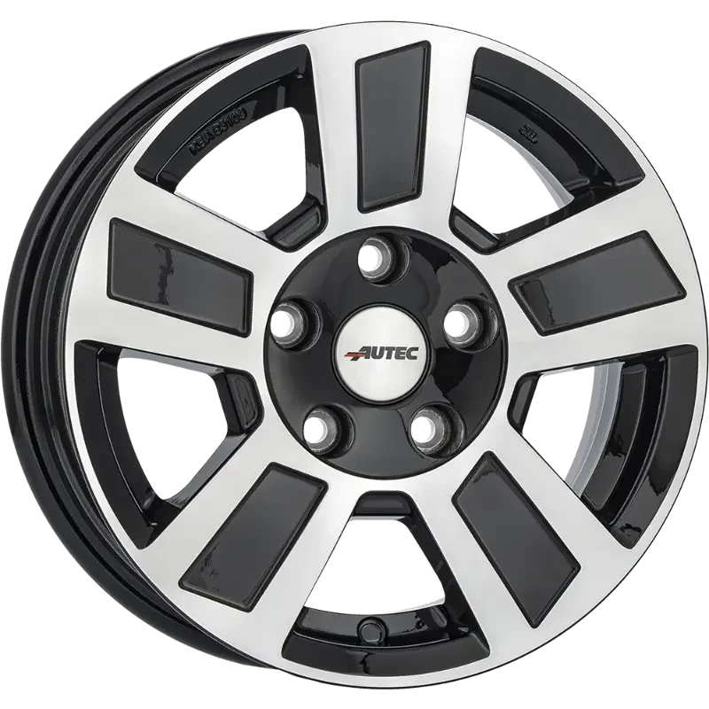 Autec Tigris Black Polished 6,00x16 5x112,00 ET30,00