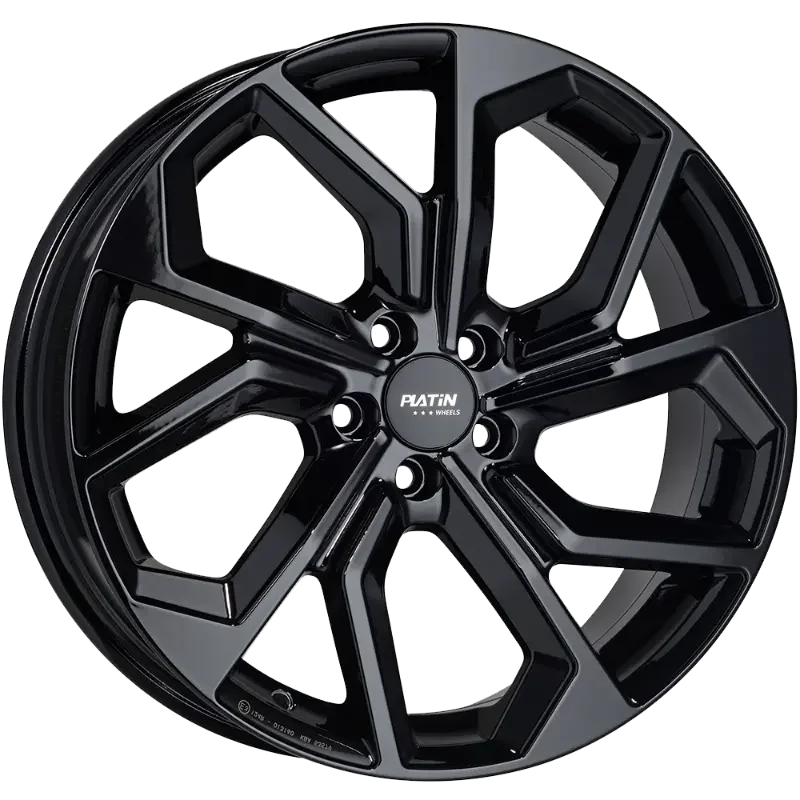 PLATIN Wheels P 97 Black Gloss 7,50x19 5x112,00 ET40,00