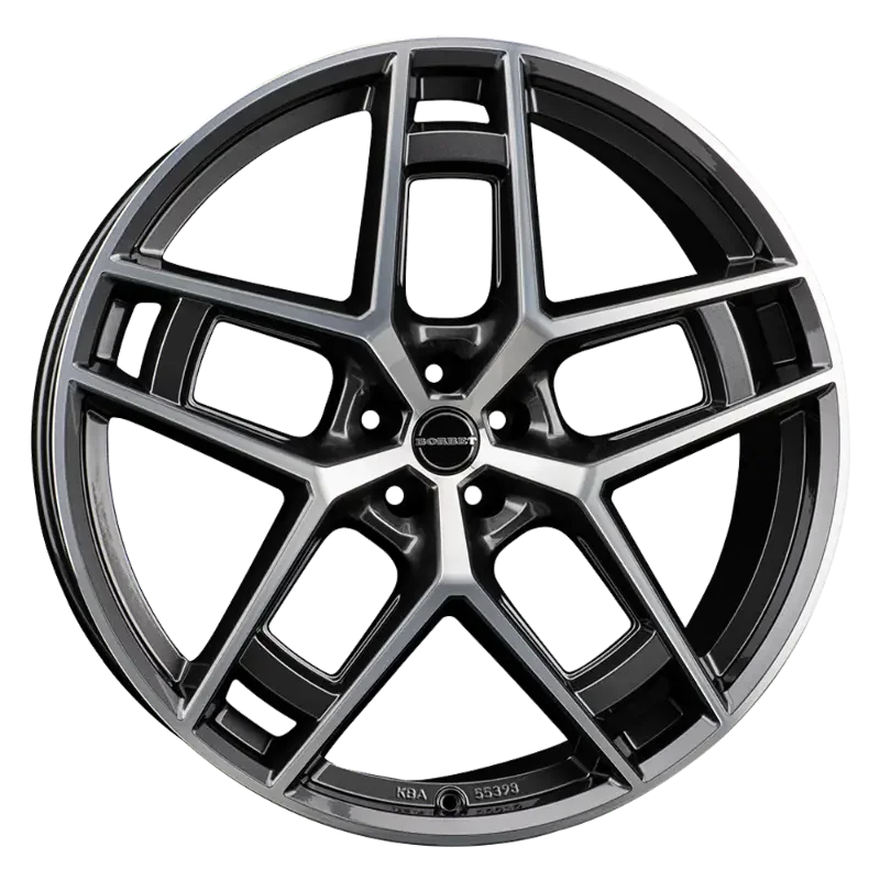 Borbet TF graphite polished glossy 10,50x24 5x112,00 ET20,00