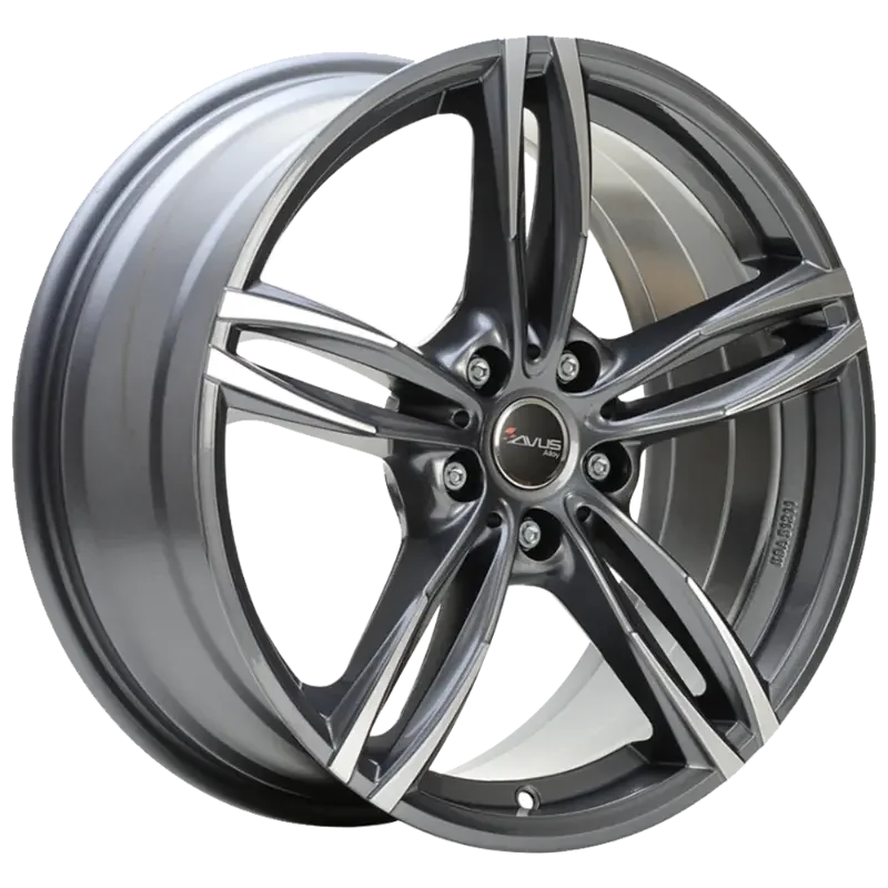AVUS Racing AF15 - Anthracite Polished 7,50x17 5x114,30 ET40,00