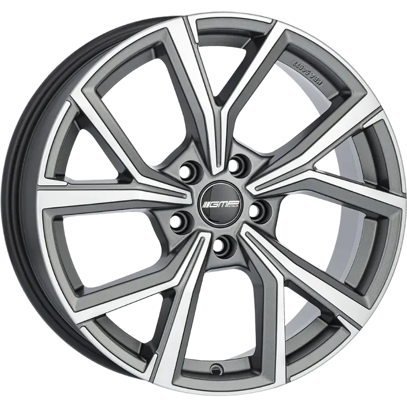 GMP Italia MENTOR Matt Anthracite Diamond 7,50x18 5x100,00 ET38,00