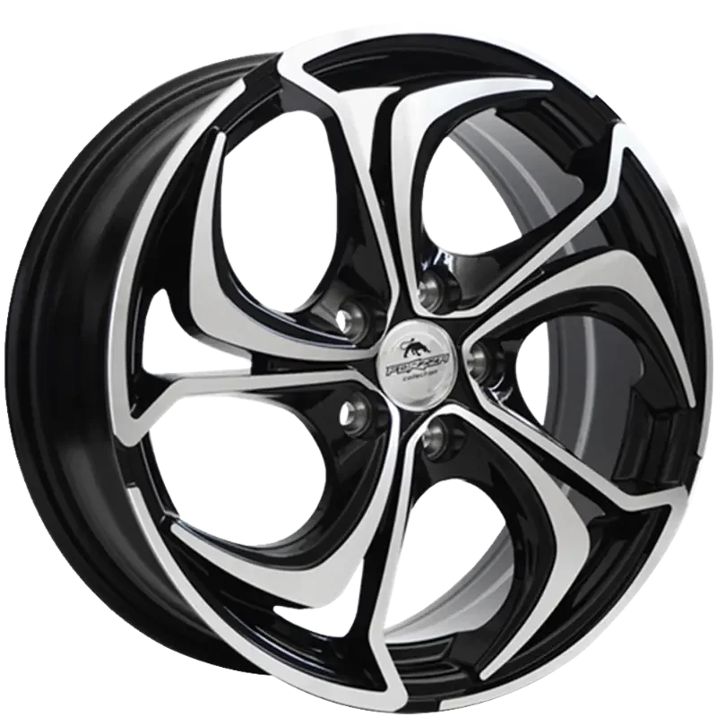 FORZZA Aktia Black Faced Machined 6,50x16 5x112,00 ET40,00