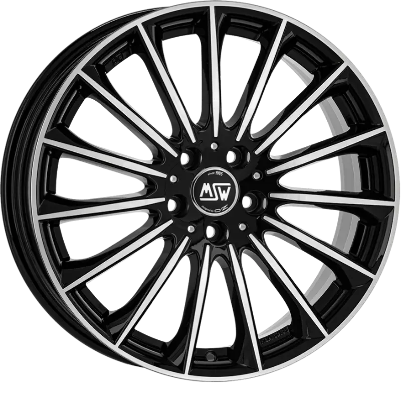 MSW 30 Black Polished 7,50x17 5x114,30 ET40,00