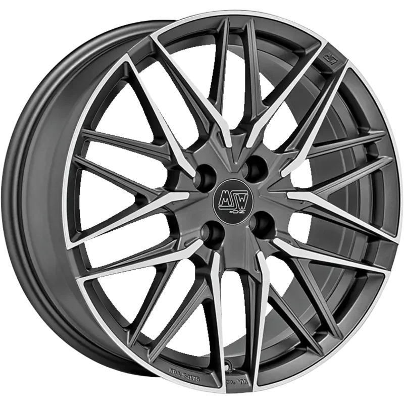 MSW 50-4 Grey Polished 7,50x18 4x100,00 ET35,00