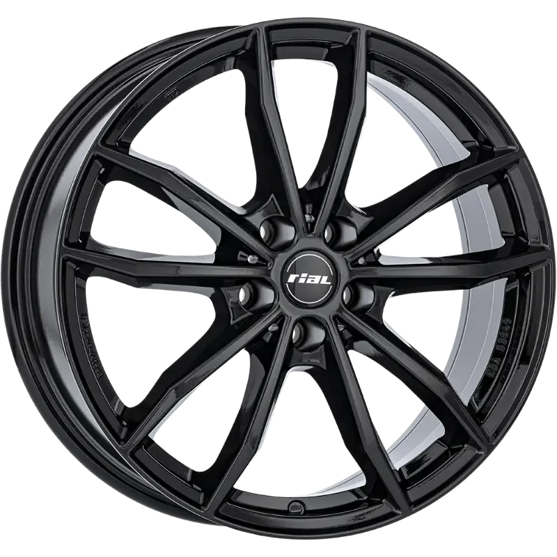 RIAL X12 Black Gloss 7,50x18 5x112,00 ET46,00