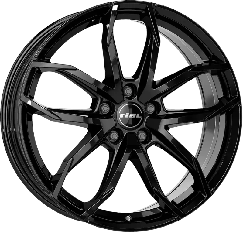 RIAL Lucca Black Gloss 8,00x20 5x112,00 ET40,00