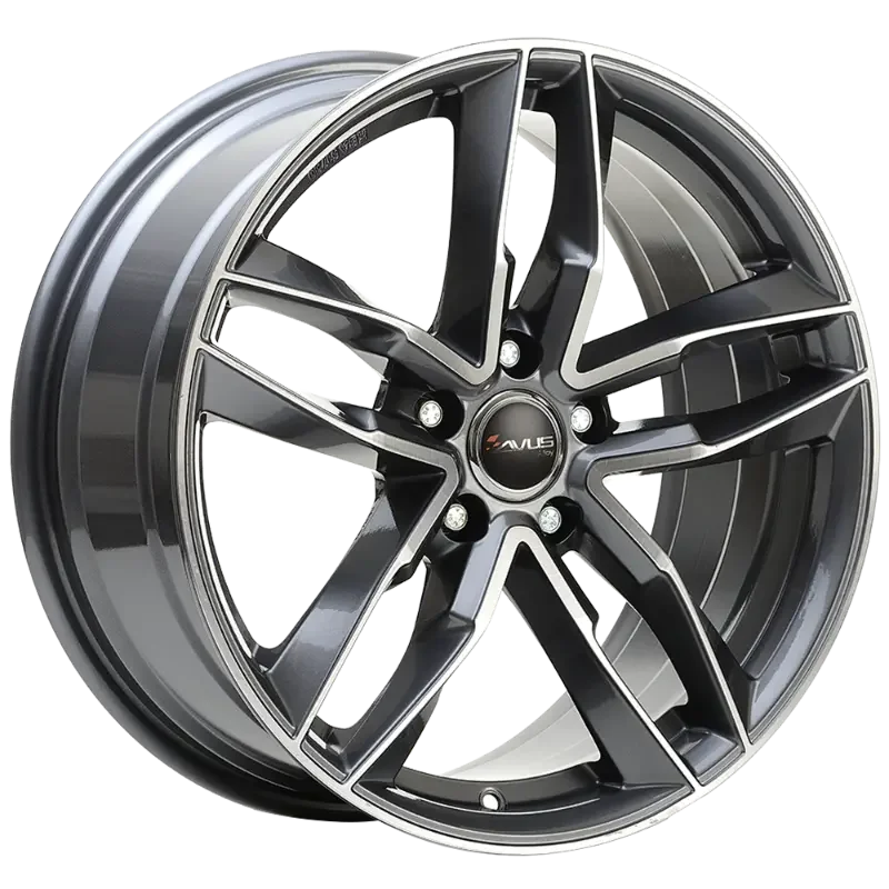 AVUS Racing AF16 - Anthracite Polished 7,50x17 5x112,00 ET29,00