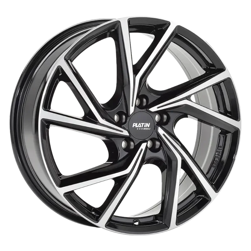 PLATIN Wheels P 107 Black Polished 7,50x19 5x112,00 ET50,00