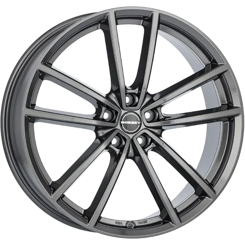 Borbet W anthracite glossy 8,00x18 5x112,00 ET48,00