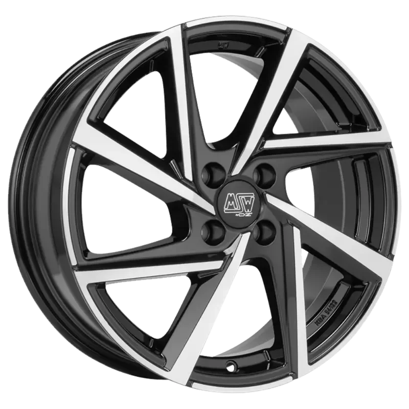 MSW 80-4 Gloss Black Polished 6,50x16 4x100,00 ET35,00