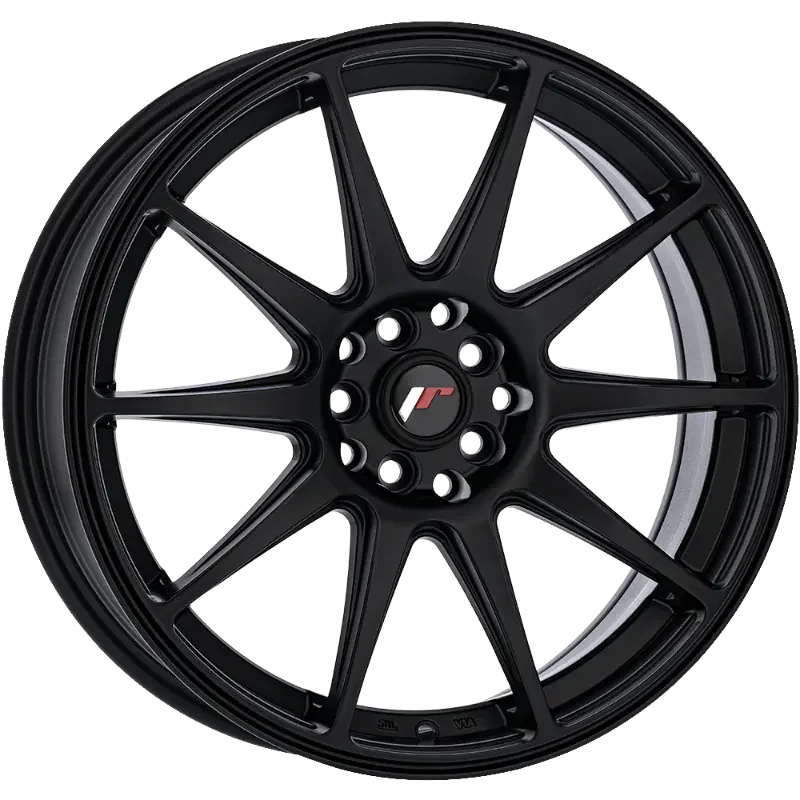 JR Wheels JR11 Matt Black 9,00x17 5x100,00 / 5x114,30 ET20,00