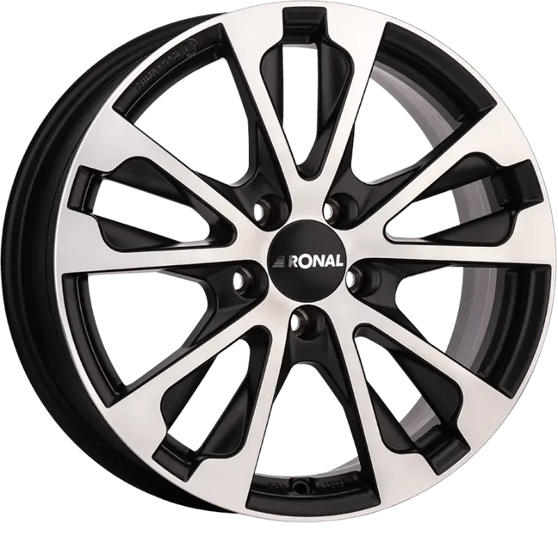 Ronal R61 Jetblack Matt Diamond 7,50x17 5x112,00 ET40,00