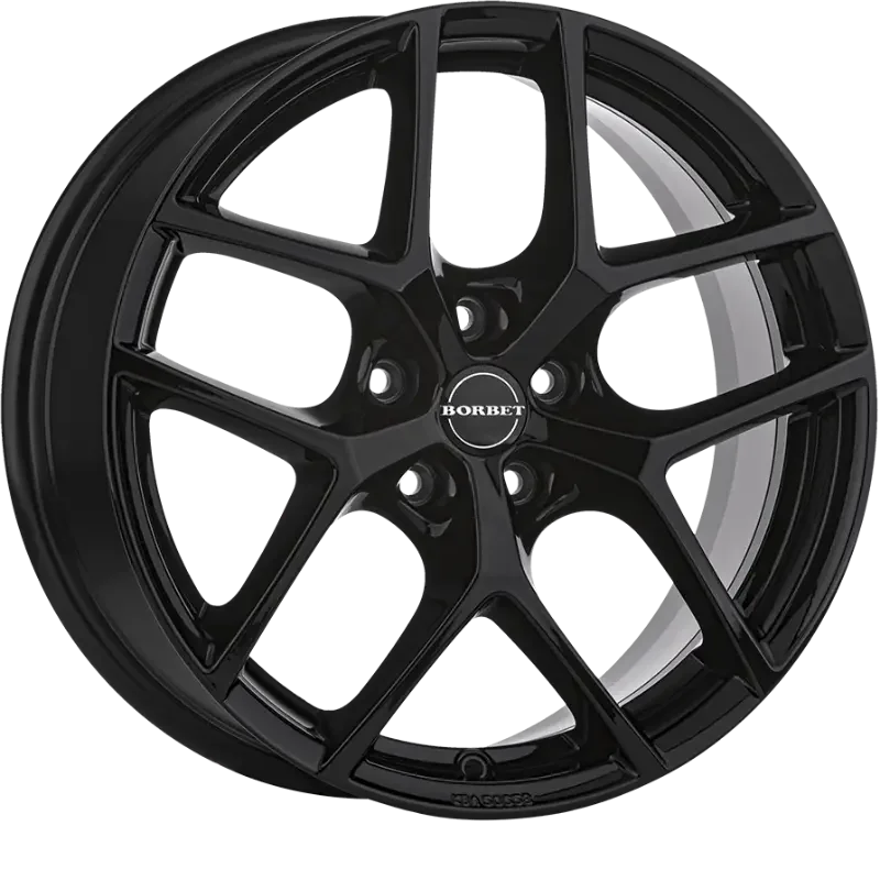 Borbet Y black glossy 8,00x18 5x112,00 ET44,00