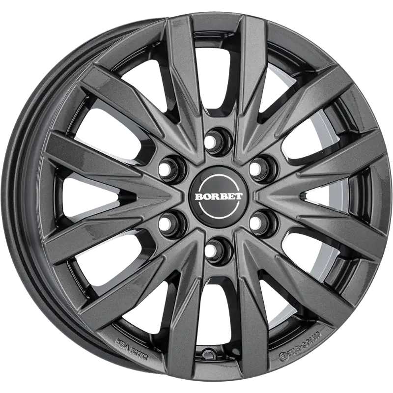 Borbet CW6 anthracite 6,50x16 6x130,00 ET62,00