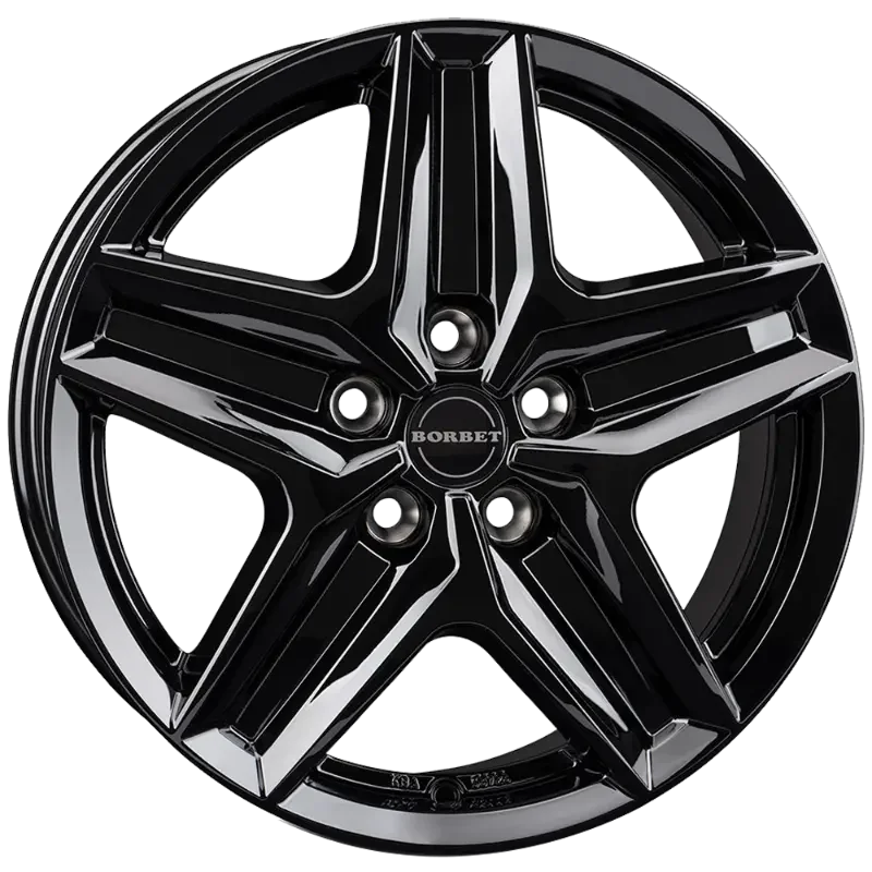 Borbet CWZ black glossy 7,50x18 5x120,00 ET43,00