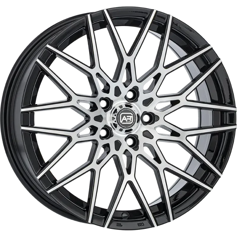 ARTECH Krystal Black Polished 7,50x17 5x120,00 ET40,00