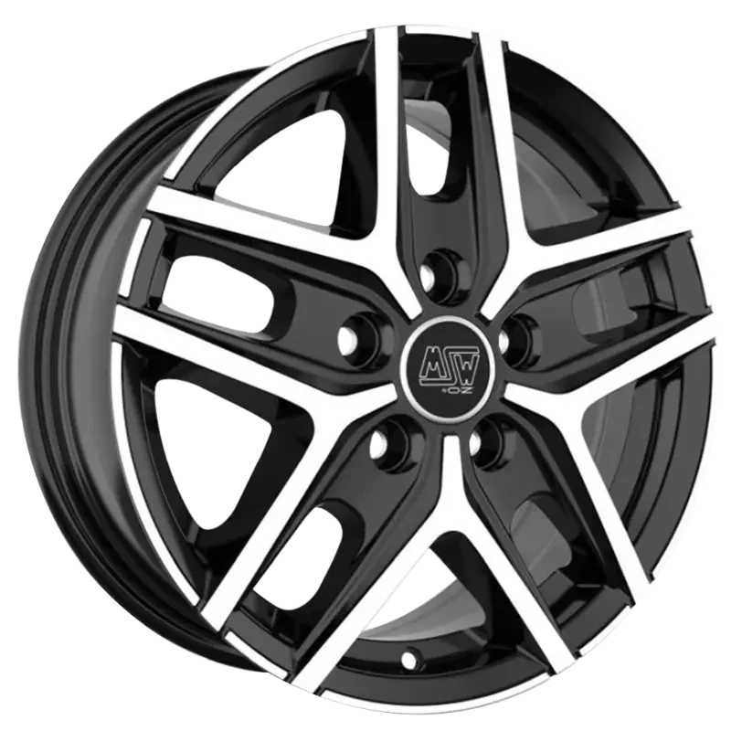 MSW 40 VAN Black Polished 6,50x16 5x118,00 ET65,00
