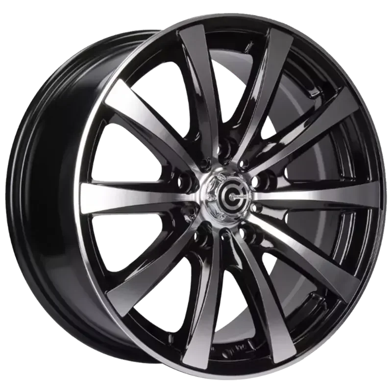 Carbonado Raven Black Polished 7,00x16 5x118,00 ET40,00