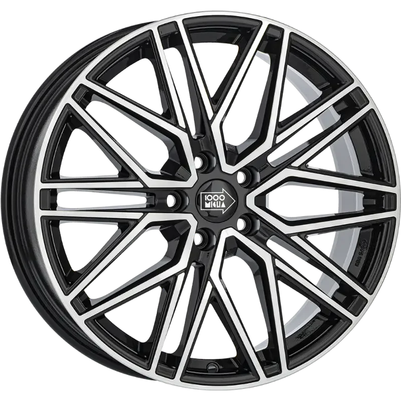 Mille Miglia MM1023 Black Polished 8,00x18 5x108,00 ET45,00