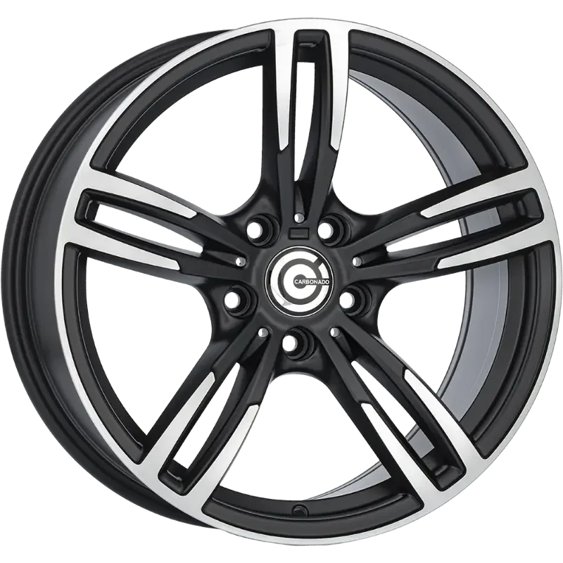 Carbonado Diamond Matt Black Polished 8,00x17 5x120,00 ET33,00