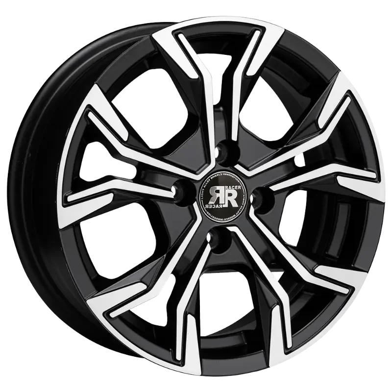 Racer CARVER Black Polished 7,50x18 5x100,00 ET40,00