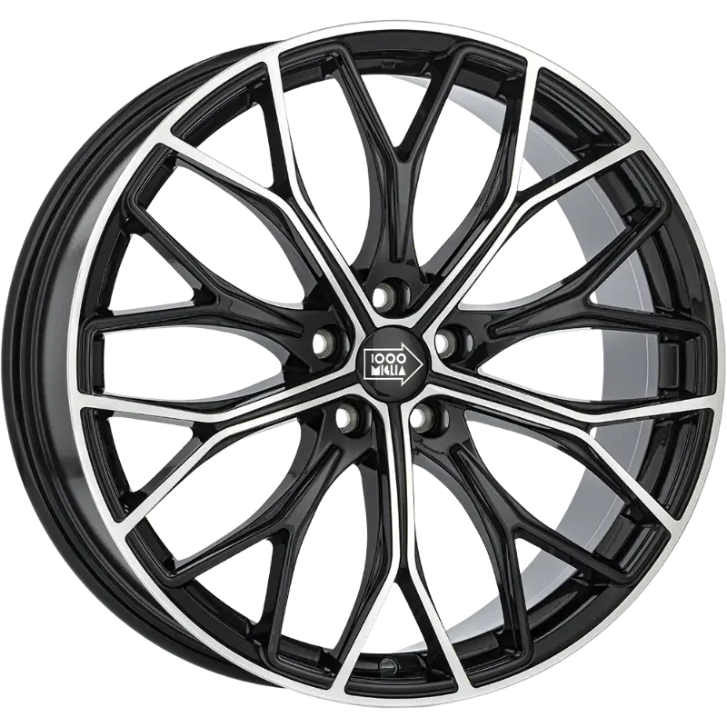Mille Miglia MM1003 Black Polished 8,00x18 5x112,00 ET29,50