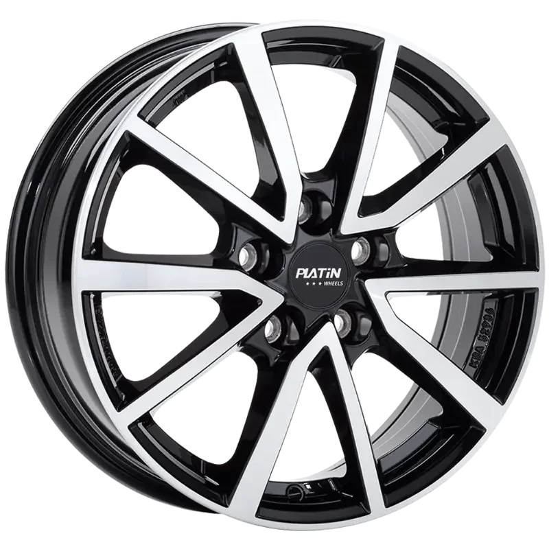 PLATIN Wheels P 95 Black Polished 6,50x16 5x112,00 ET43,00