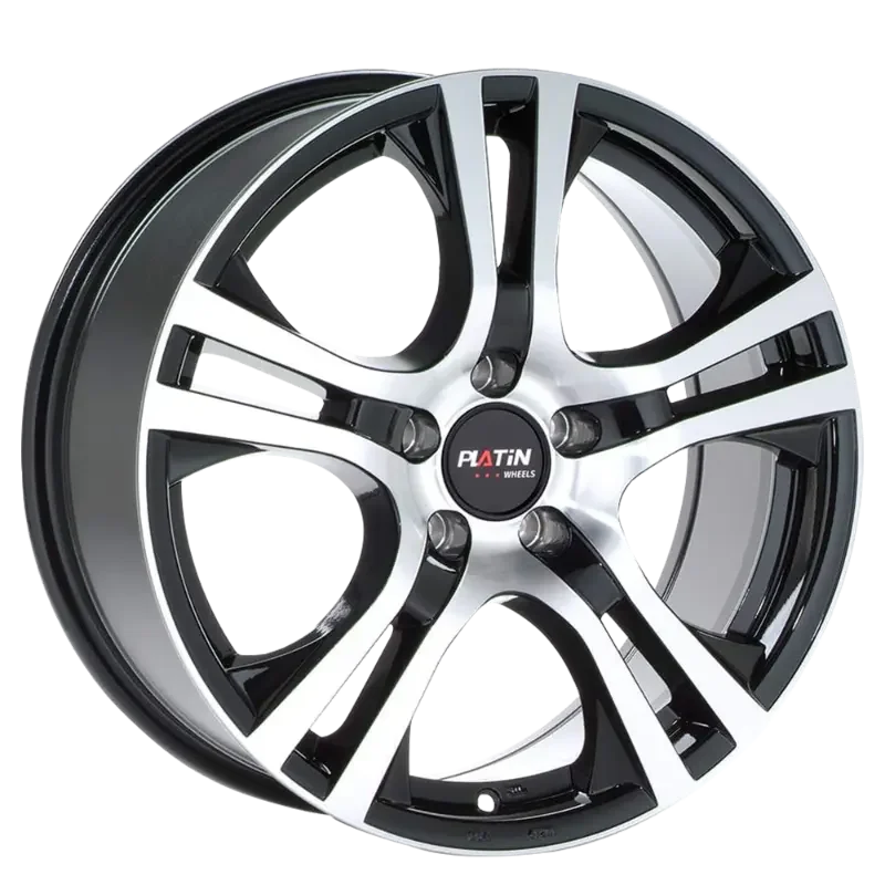 PLATIN Wheels P 53 Black Polished 6,00x15 4x100,00 ET45,00